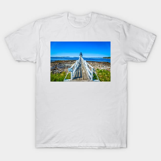 Marshall Point Light Station T-Shirt by Gestalt Imagery